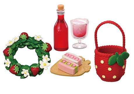 RE-MENT/Puchi Sample Series: Hilltop Country Strawberry Cafe (1/8)
