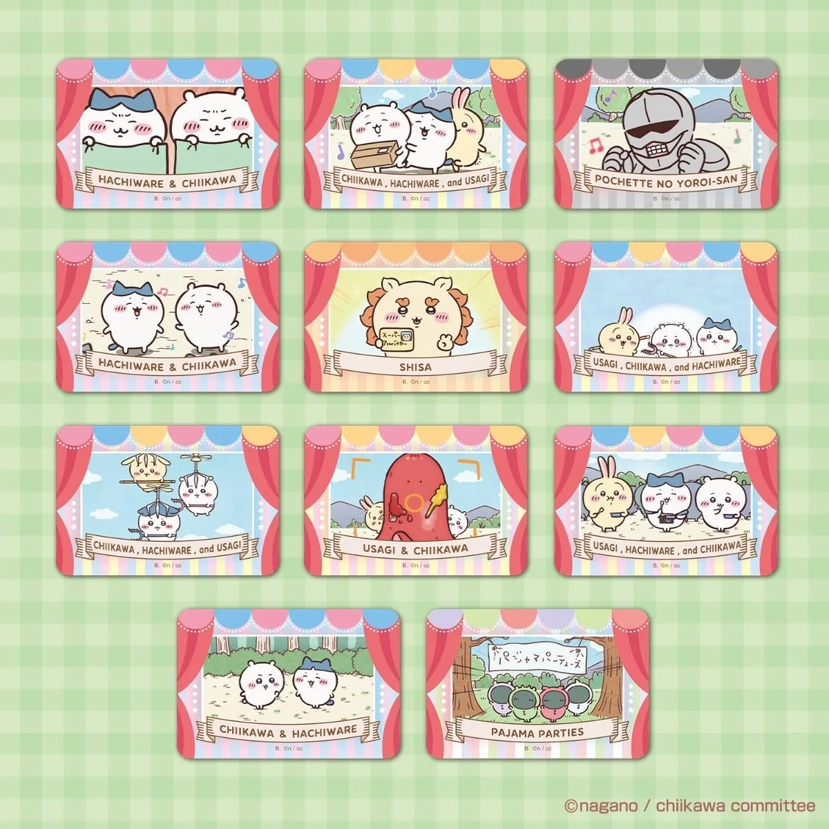 BANDAI/アニメちいかわ ダイカットステッカーセットBOX