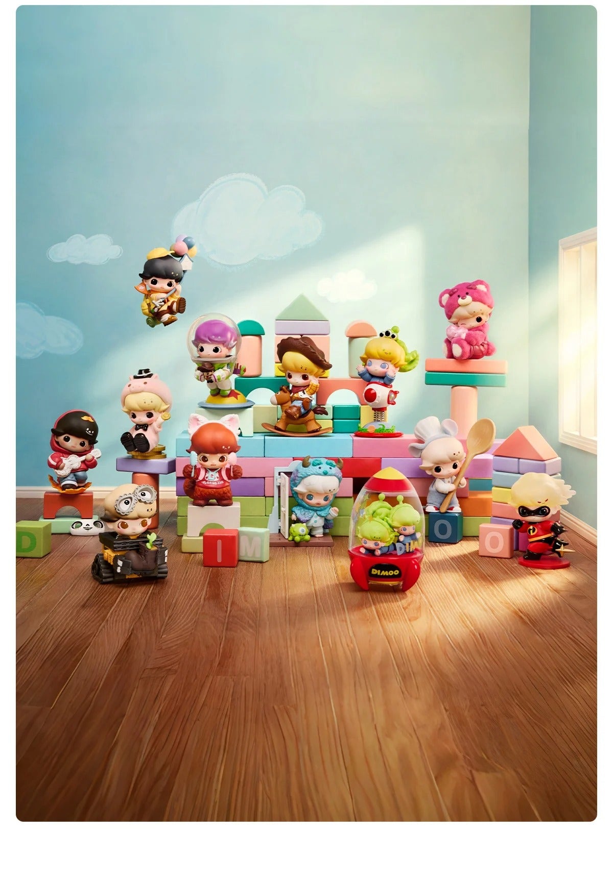 POP MART/DIMOO WORD×PIXAR シリーズ(1/12)