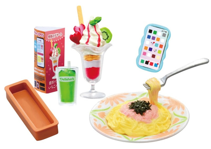 RE-MENT/ぷちサンプルシリーズ みんなだいすき！ファミレス デリシャーズ（1/8）