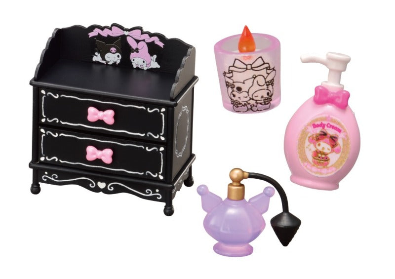 RE-MENT/My Melody & Kuromi: Mischievous Cosmetics (1/8)