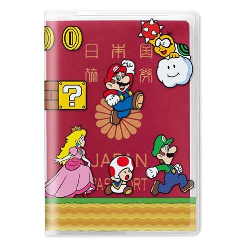任天堂 / スーパーマリオ　パスポートカバー（マリオキャラクターズ）(1,000)