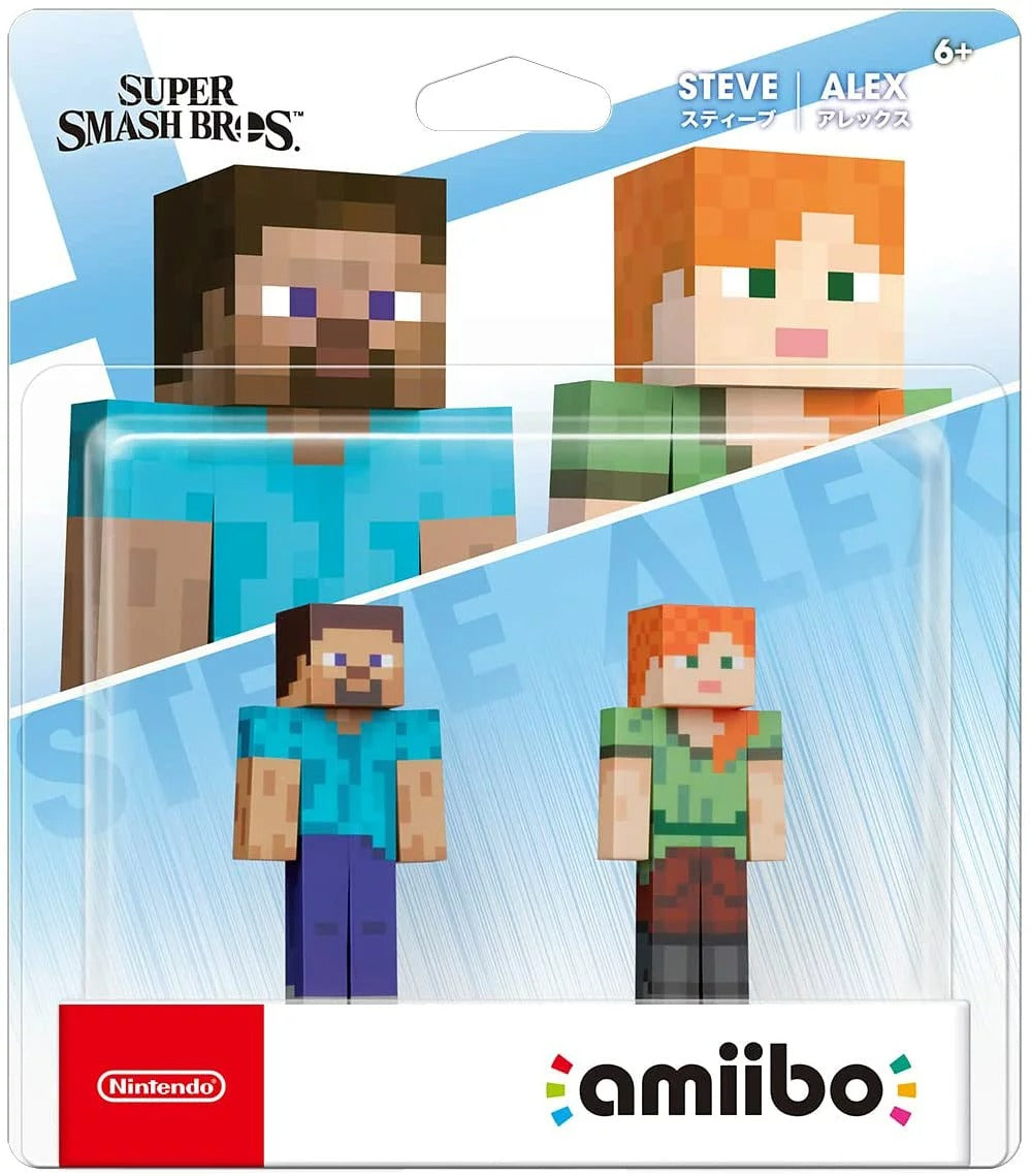 任天堂/amiibo ブルセット ［スティーブ／アレックス］（大乱闘スマッシュブラザーズシリーズ）