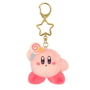 Sanei Boeki / Kirby Mini Mofu Mascot Keychain KMF06 Invincible Candy