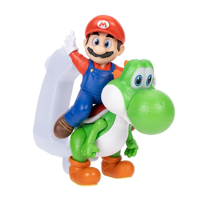 三英貿易/ザ・スーパーマリオギャラクシー・ムービー TSM2-33 アクションフィギュアDX マリオ＆ヨッシー