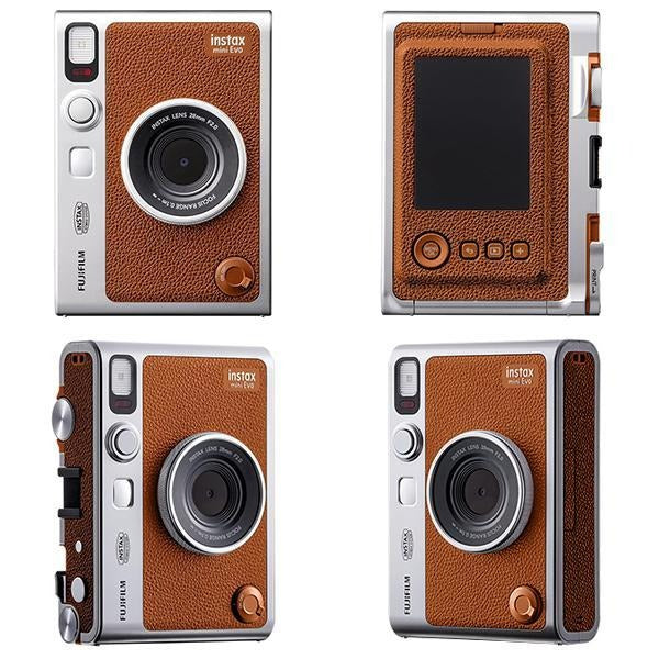 FUJIFILM/富士フイルム チェキ instax mini Evo ブラウン
