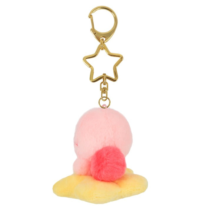 Sanei Boeki / Kirby Mini Mofu Mascot Keychain KMF05 Warp Star