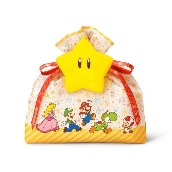 任天堂 / スーパーマリオ　ラッピング×エコバッグ（マリオキャラクターズ）(1585)