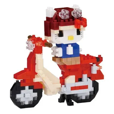 nanoblock/NBCC-263 ハローキティ×HONDA スーパーカブ
