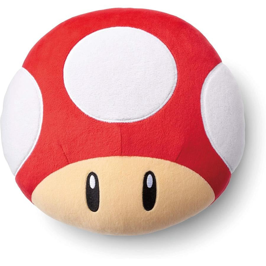 Nintendo / Super Mario Travel Goods 2-Way Neck Pillow Super Mario (Super Mushroom) (2,800 JPY)