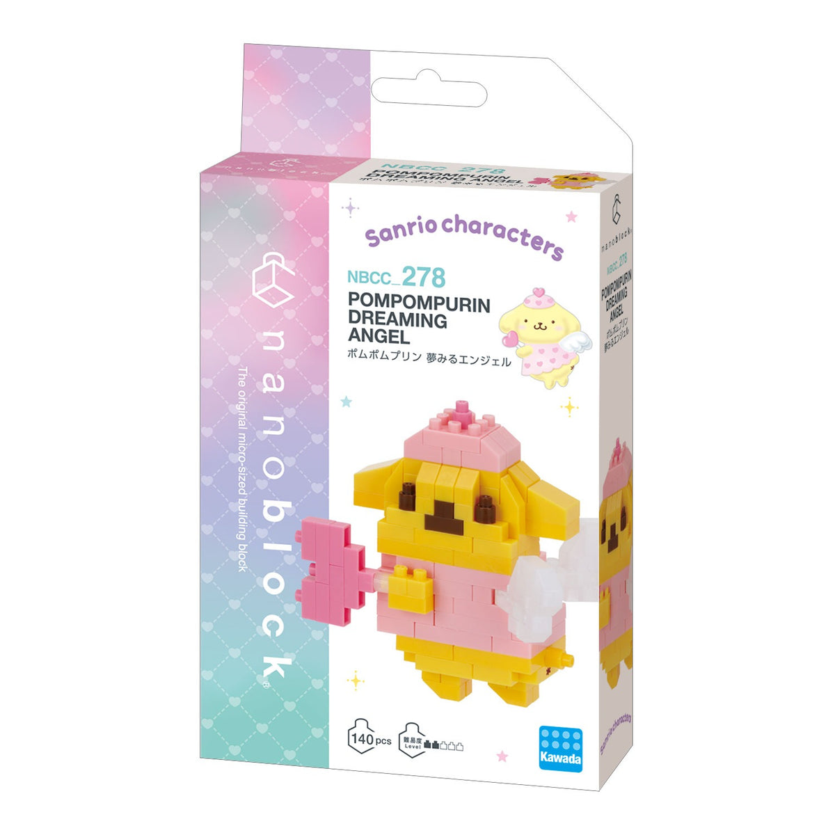 nanoblock/NBCC-278 ポムポムプリン 夢みるエンジェル