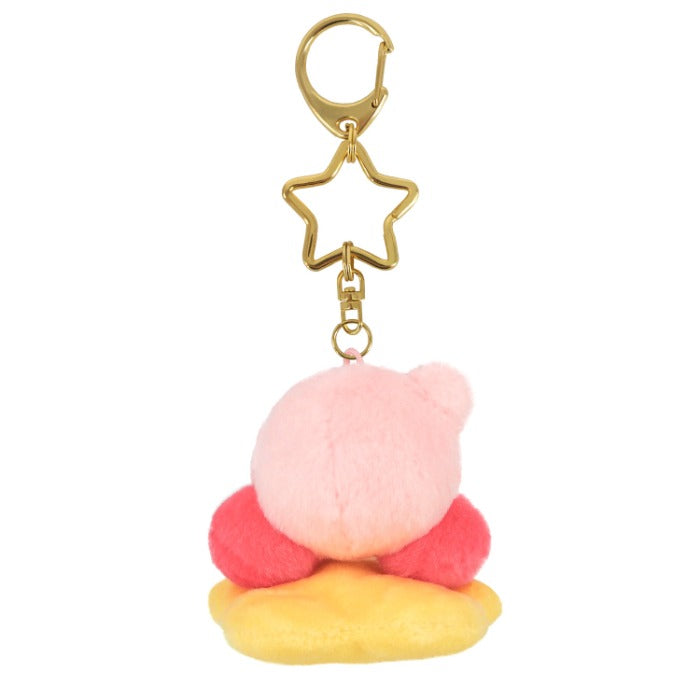 Sanei Boeki / Kirby Mini Mofu Mascot Keychain KMF05 Warp Star