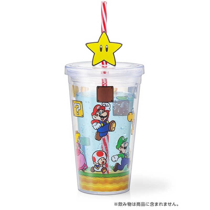 任天堂 / スーパーマリオ　ストロータンブラー（マリオキャラクターズ）(2,000)