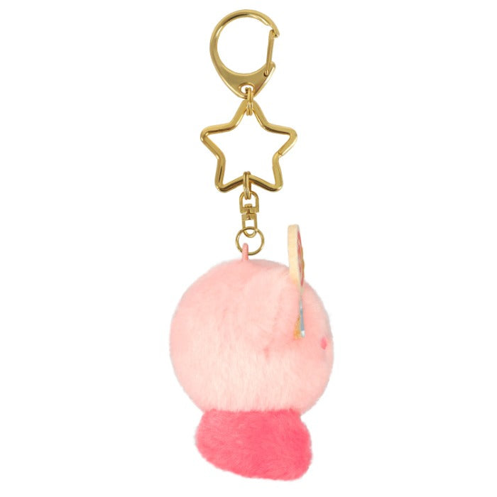 Sanei Boeki / Kirby Mini Mofu Mascot Keychain KMF06 Invincible Candy