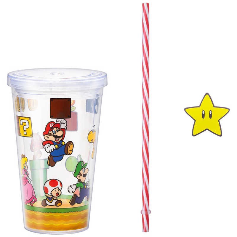 Nintendo / Super Mario Straw Tumbler (Mario Characters) (2,000)