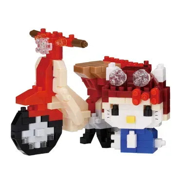 nanoblock/NBCC-263 ハローキティ×HONDA スーパーカブ
