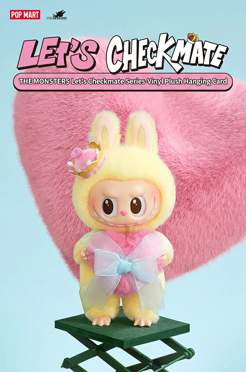 POP MART/THE MONSTERS Let's Checkmate ぬいぐるみペンダント